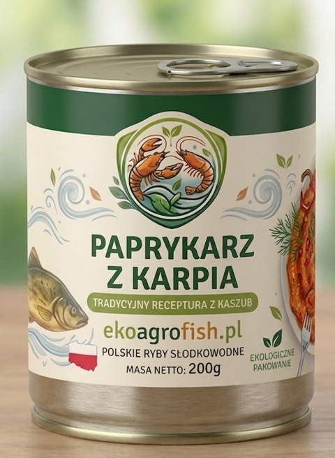 Paprykarz z Karpia – Tradycyjna Receptura z Kaszub (200g)